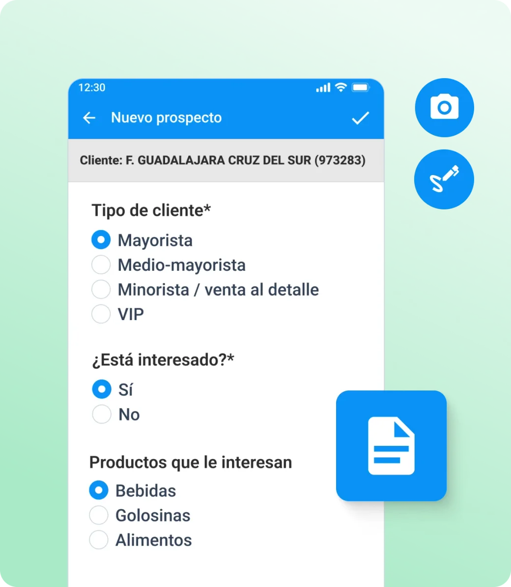 Creación de formularios